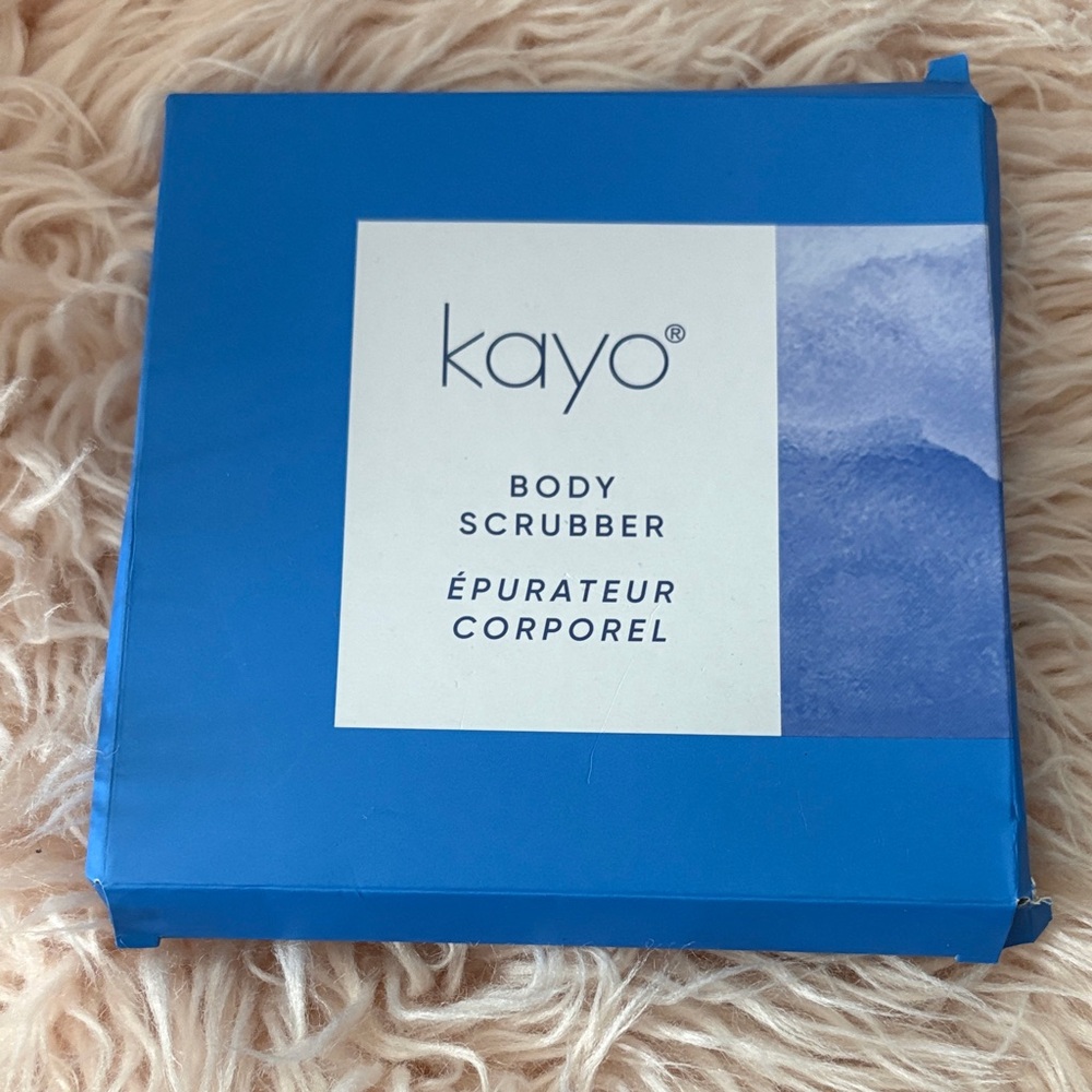 Kayo Blue Body Scrubber